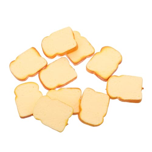 ERINGOGO 10 Stück Teiliges Realistischer Toastbrot Modelle aus Resin Detailgetreue Lebensmittel Deko für Küche Bäckerei Party und Fotografie Vielseitige Spiel und Display Requisiten ERINGOGO 10 Stück Teiliges Realistischer Toastbrot Modelle aus Resin Detailgetreue Lebensmittel Deko für Küche Bäckerei Party und Fotografie Vielseitige Spiel und Display Requisiten von ERINGOGO