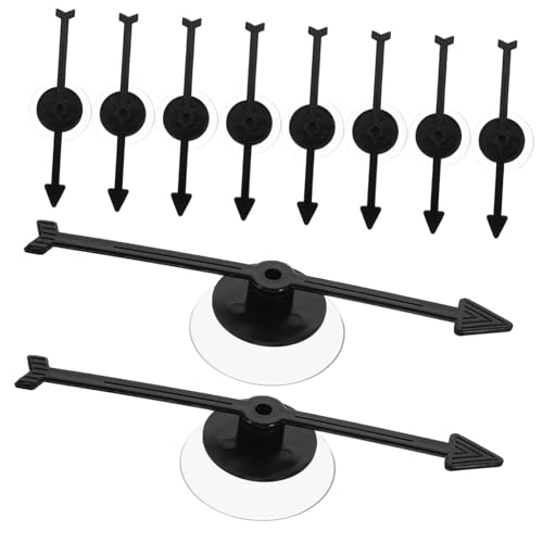 ERINGOGO 10 Stück Teiliges Saugnapf Zeiger für Brettspiele Robuste und Langlebige Pfeile für Desktop Spiele für Familien und Partys Verbessert Spielerlebnis von ERINGOGO
