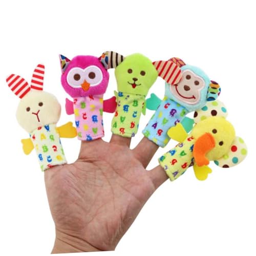 ERINGOGO 10 Stück Teiliges Set aus Plüschfingerpuppen für Tierische Geschichtenfingerpuppen Interaktives für Kleinkinder und Vorschulkinder Fördert Kreativität und Geschichtenerzählen ERINGOGO 10 Stück Teiliges Set aus Plüschfingerpuppen für Tierische Geschichtenfingerpuppen Interaktives für Kleinkinder und Vorschulkinder Fördert Kreativität und Geschichtenerzählen von ERINGOGO