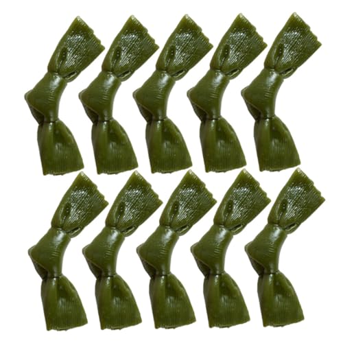 ERINGOGO 10 Stück Teiliges Simulierte Lebensmittelmodelle Künstliche Seetangknoten für Fake Algen für Küchen Dekoration und Spielsets von ERINGOGO
