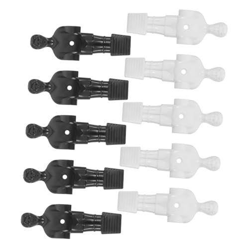 ERINGOGO 10 Stück Teiliges Tischfußballspieler Figuren mit Ersatzteile für Foosball Tischkicker Realistische Miniaturspieler in Schwarz und Weiß für Tischfußballzubehör und Reparatur ERINGOGO 10 Stück Teiliges Tischfußballspieler Figuren mit Ersatzteile für Foosball Tischkicker Realistische Miniaturspieler in Schwarz und Weiß für Tischfußballzubehör und Reparatur von ERINGOGO
