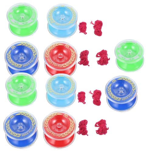 ERINGOGO 10 Stück Teiliges Yo yo für Anfänger Langlebiges Legierungs Material Leicht zu Handhaben Kompakt und Lernspielzeug für Junge Mädchen und Jungen Fördert Geschicklichkeit und Spaß ERINGOGO 10 Stück Teiliges Yo yo für Anfänger Langlebiges Legierungs Material Leicht zu Handhaben Kompakt und Lernspielzeug für Junge Mädchen und Jungen Fördert Geschicklichkeit und Spaß von ERINGOGO