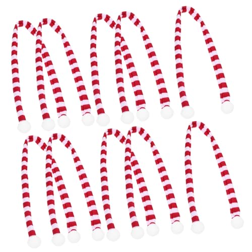 ERINGOGO 10 Stück Weihnachts Dekoschal Kunst Accessoires Kaschmirschal Übergroß Kariert Wickel Klein Kariert Miniatur Weicher Hahn Elegante Mädchen Dekorationen Für Schal Damen von ERINGOGO