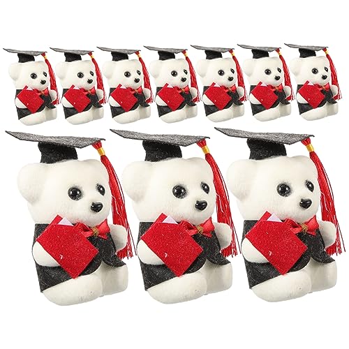 ERINGOGO 10stücke Doktorbär Puppen Für Abschlussfeier Niedliche Blumenstrauß Dekoration Teddybären Für Absolventen Geschenkideen Graduierung ERINGOGO 10stücke Doktorbär Puppen Für Abschlussfeier Niedliche Blumenstrauß Dekoration Teddybären Für Absolventen Geschenkideen Graduierung von ERINGOGO