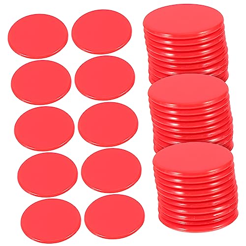 ERINGOGO 100 Stück Bingo-Chips wiederverwendbar Markierungen Spielzähler Zähler für Zähler für Spiele Zeichen Token Abs rot ERINGOGO 100 Stück Bingo-Chips wiederverwendbar Markierungen Spielzähler Zähler für Zähler für Spiele Zeichen Token Abs rot von ERINGOGO