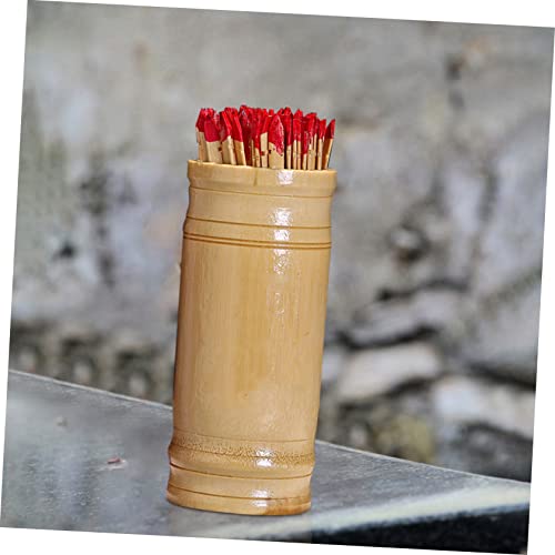 ERINGOGO 100 Stück Blanko Bambusstäbe für Wahrsagerei Traditionelle Chinesische Orakelstäbe Langlebig und Glatt Poliert für Buddhistische Divination und Glücksdeutungsspiele von ERINGOGO