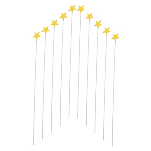 ERINGOGO 100 Stück Gelbe Weiche Eva Schaumstoff Pack Stern Tortendeko Kreative Cupcake Toppers Vielseitige Geburtstag Stern Dessert Dekoration Einfach Einzustecken für Hochzeit Shower ERINGOGO 100 Stück Gelbe Weiche Eva Schaumstoff Pack Stern Tortendeko Kreative Cupcake Toppers Vielseitige Geburtstag Stern Dessert Dekoration Einfach Einzustecken für Hochzeit Shower von ERINGOGO