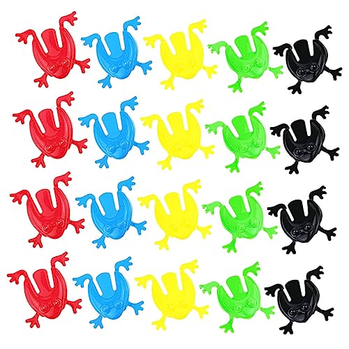 ERINGOGO 100 Stück Hüpfende Froschspielzeuge aus Kunststoff Pädagogisches Spielzeug für Kinder Kleiner Froschspielzeug für Partys und Spielspaß Fingerdruckspielzeug für Kleinkinder ERINGOGO 100 Stück Hüpfende Froschspielzeuge aus Kunststoff Pädagogisches Spielzeug für Kinder Kleiner Froschspielzeug für Partys und Spielspaß Fingerdruckspielzeug für Kleinkinder von ERINGOGO