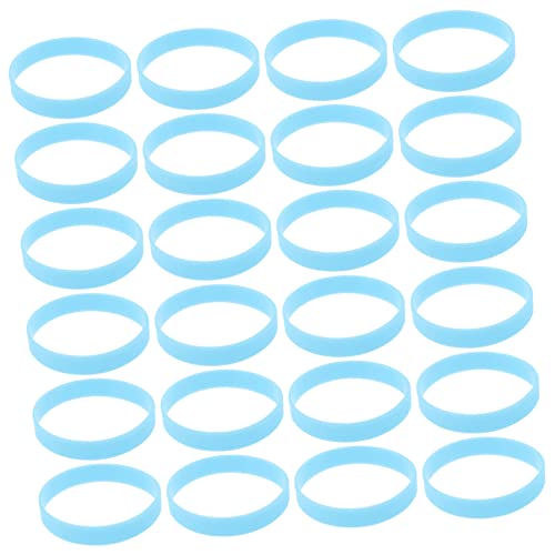 ERINGOGO 100 Stück Leuchtendes Silikonarmband leuchtgeschenk Nachtleuchtende Armbänder Leuchtende Armbänder für Konzerte leuchtendes Armband Kinderparty-Armband Geburtstagsfeier Kieselgel von ERINGOGO