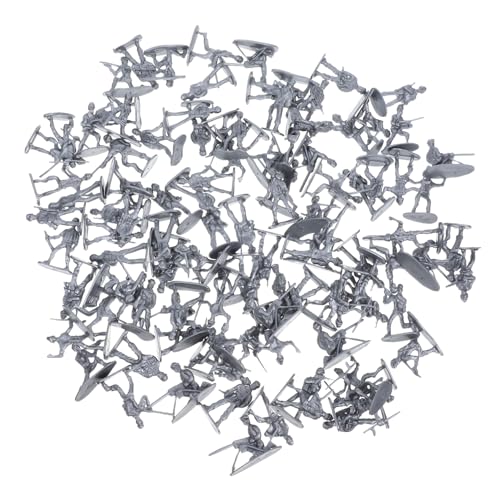ERINGOGO 100 Stück Militärmodellspielzeug Soldatenfiguren Für Kleine Soldatenmodelle Miniatursoldatenmodelle Winzige Soldatenmodelle Kindersoldatenfiguren Mini -Figur Plastik Silber ERINGOGO 100 Stück Militärmodellspielzeug Soldatenfiguren Für Kleine Soldatenmodelle Miniatursoldatenmodelle Winzige Soldatenmodelle Kindersoldatenfiguren Mini -Figur Plastik Silber von ERINGOGO