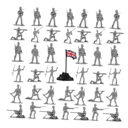 ERINGOGO 100 Stück Mini-soldatenmodell Personenfigur Menschenfiguren Für Sandkasten-miniaturen Sandtisch Menschen Modell Kleine Soldatenmodelle Mini-soldatenfiguren Plastik von ERINGOGO