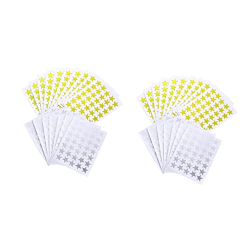 ERINGOGO 100 Stück Pentagramm-Aufkleber Haftpapier Belohnungsaufkleber Kindergartenzubehör ERINGOGO 100 Stück Pentagramm-Aufkleber Haftpapier Belohnungsaufkleber Kindergartenzubehör von ERINGOGO