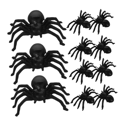 ERINGOGO 100 Stück Realistische Kunststoff-Spinnen-spielzeuge, Halloween-spaß-Witz-Spinnen-Dekorationen, Neuheit-Halloween-Spinnen-Requisiten Für Halloween-Party, Heimdekoration ERINGOGO 100 Stück Realistische Kunststoff-Spinnen-spielzeuge, Halloween-spaß-Witz-Spinnen-Dekorationen, Neuheit-Halloween-Spinnen-Requisiten Für Halloween-Party, Heimdekoration von ERINGOGO