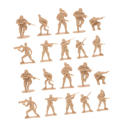 ERINGOGO 100 Stück Soldatenmodelle Mikro Landschaftsgestaltungsdekore Minifiguren Winzige Soldatenmodelle Winzige Menschen Sandtischdekore Sandtisch Menschenmodell Kleine von ERINGOGO