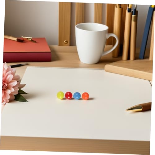 ERINGOGO 100 Stück Teiliges Bunte Kleine Zählkugeln Handliche Lernspielzeug Mathematik Lehrmittel für Farberkennung und Rechenübungen Grundschule von ERINGOGO