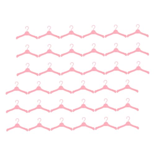 ERINGOGO 100 Stück Teiliges Mini Puppenkleiderbügel aus Robustem Kunststoff Praktische Aufbewahrungslösung für Puppenkleider Tops und Hosen für Puppenhaus Kleiderschrank Rosa ERINGOGO 100 Stück Teiliges Mini Puppenkleiderbügel aus Robustem Kunststoff Praktische Aufbewahrungslösung für Puppenkleider Tops und Hosen für Puppenhaus Kleiderschrank Rosa von ERINGOGO