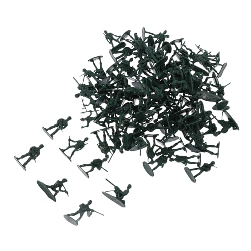 ERINGOGO 100 Stück Teiliges Mini Soldaten Figuren Militärische Miniatur Modelle Sandtable Dekorationen Leichte Detailreiche Kunststofffiguren für Schulprojekte Mini Garten und Rollenspiele ERINGOGO 100 Stück Teiliges Mini Soldaten Figuren Militärische Miniatur Modelle Sandtable Dekorationen Leichte Detailreiche Kunststofffiguren für Schulprojekte Mini Garten und Rollenspiele von ERINGOGO
