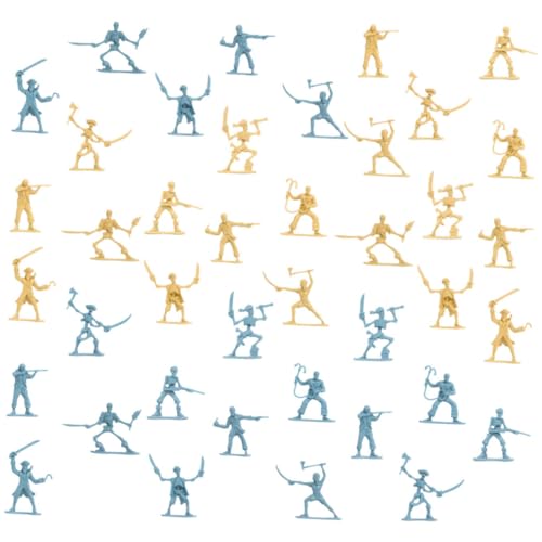 ERINGOGO 100 Stück Teiliges Piraten Spielzeugset Miniatur Soldaten Modellfiguren für Sandtisch Dioramen Leichte Tragbare Piraten Kampfminiaturen für Modelllandschaften und Dekoration ERINGOGO 100 Stück Teiliges Piraten Spielzeugset Miniatur Soldaten Modellfiguren für Sandtisch Dioramen Leichte Tragbare Piraten Kampfminiaturen für Modelllandschaften und Dekoration von ERINGOGO