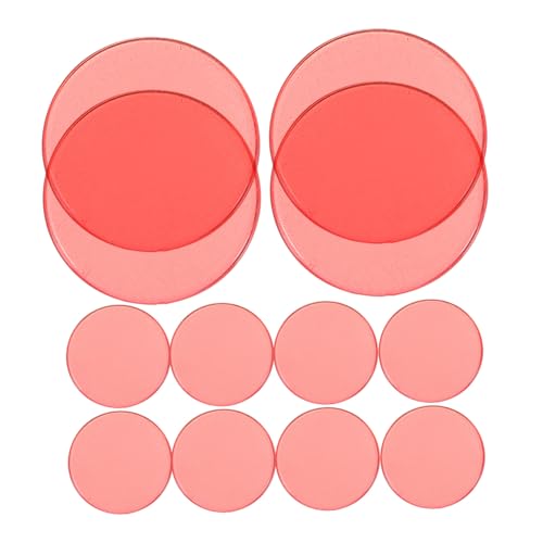 ERINGOGO 100 Stück Transparente Bingo Chips in Bunten Farben Zählspielzeug für Frühe Bildung Mathe Lernhilfe und Spielzubehör für Altersgruppen ERINGOGO 100 Stück Transparente Bingo Chips in Bunten Farben Zählspielzeug für Frühe Bildung Mathe Lernhilfe und Spielzubehör für Altersgruppen von ERINGOGO