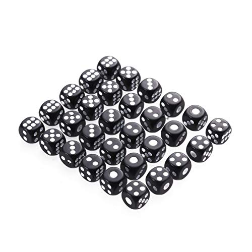 ERINGOGO 100 Stück Würfel aus Acryl quadratische Würfel Spielwürfel 6-seitig 6-seitiger Würfel ERINGOGO 100 Stück Würfel aus Acryl quadratische Würfel Spielwürfel 6-seitig 6-seitiger Würfel von ERINGOGO