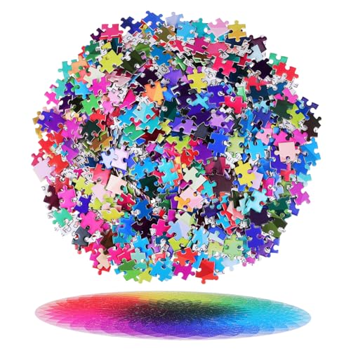 ERINGOGO 1000 Stück Regenbogen Farbwechsel Puzzle für Erwachsene Teile Jigsaw Puzzle mit Einzigartigem Anspruchsvoll für Langfristige Displays aus Hochwertigem Papier Gefertigt ERINGOGO 1000 Stück Regenbogen Farbwechsel Puzzle für Erwachsene Teile Jigsaw Puzzle mit Einzigartigem Anspruchsvoll für Langfristige Displays aus Hochwertigem Papier Gefertigt von ERINGOGO