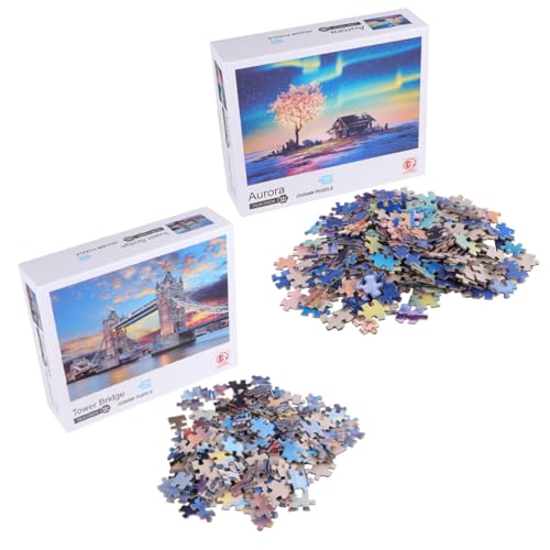 ERINGOGO 1000 Stück Teiliges Lernpuzzle für Stressreduzierendes für Kreative Eltern Junge Mädchen Fördert die Frühkindliche Bildung und Spaß Beim für Ab Jahren ERINGOGO 1000 Stück Teiliges Lernpuzzle für Stressreduzierendes für Kreative Eltern Junge Mädchen Fördert die Frühkindliche Bildung und Spaß Beim für Ab Jahren von ERINGOGO