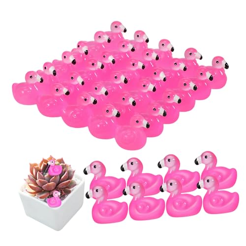 ERINGOGO 100st Im Dunkeln Leuchtender Flamingo Kleine Enten Mini-tierfiguren Puppenhaus Mini-Ornament Winziges Leuchtende Figuren Kleine Flamingos Flamingo-Figur Miniatur Harz ERINGOGO 100st Im Dunkeln Leuchtender Flamingo Kleine Enten Mini-tierfiguren Puppenhaus Mini-Ornament Winziges Leuchtende Figuren Kleine Flamingos Flamingo-Figur Miniatur Harz von ERINGOGO