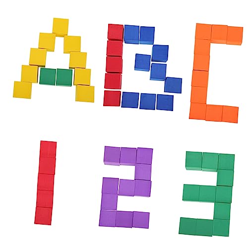 ERINGOGO 102 Stück Teiliges Geometrisches Würfelspielzeug für Fördert Frühes Lernen und Mathematisches Verständnis für Vorschulkinder und Grundschule Sicheres Farbenfrohes Material ERINGOGO 102 Stück Teiliges Geometrisches Würfelspielzeug für Fördert Frühes Lernen und Mathematisches Verständnis für Vorschulkinder und Grundschule Sicheres Farbenfrohes Material von ERINGOGO