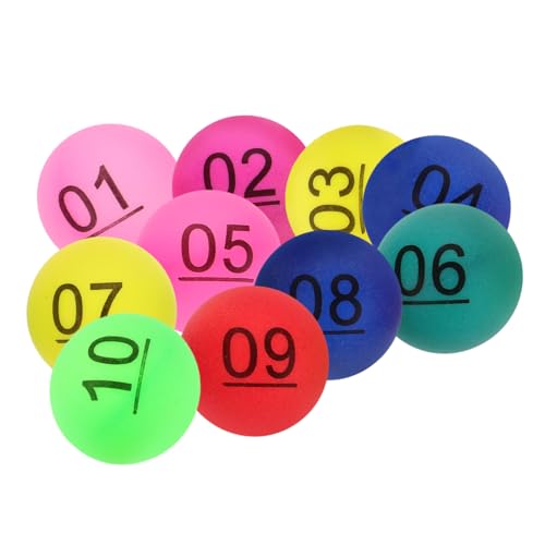 ERINGOGO 10St Farbe Zahlenball Nur Bingokugeln weiße Tischtennisbälle Bälle mit Bingoruf Farbkugeln Party Spielkugeln Zahlenkugeln mit Buchstaben Sphäre Partybälle Aktivitätspartybälle pp ERINGOGO 10St Farbe Zahlenball Nur Bingokugeln weiße Tischtennisbälle Bälle mit Bingoruf Farbkugeln Party Spielkugeln Zahlenkugeln mit Buchstaben Sphäre Partybälle Aktivitätspartybälle pp von ERINGOGO