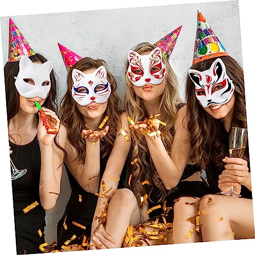 ERINGOGO 10Stücke DIY Weiße Papiermasken Unbemalte Cosplay Masken für Karneval Halloween und Maskerade Partys Individuell Gestaltbar mit Elastischem Band Kreative Bastelideen ERINGOGO 10Stücke DIY Weiße Papiermasken Unbemalte Cosplay Masken für Karneval Halloween und Maskerade Partys Individuell Gestaltbar mit Elastischem Band Kreative Bastelideen von ERINGOGO