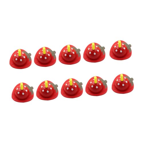 ERINGOGO 10stücke Teiliges Holzspielzeug Für Junge Mädchen Bunte Obst Und Tierformen Pädagogisches Tops-Spielzeug Für Kreative Spielstunden Für Kinderküche Und Rollenspiele von ERINGOGO