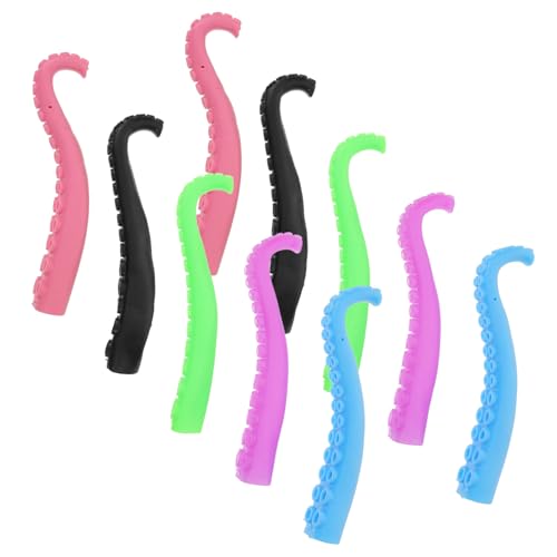 ERINGOGO 10Stücke Kunststoff Fingerspitzen Kreative Tentakel Fingerpuppen Für Zufällige Farben Für Partys Und Spielzeiten Spaßiges Tentakel von ERINGOGO