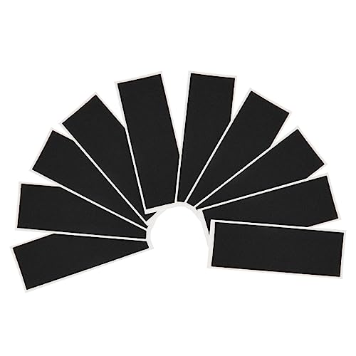 ERINGOGO 10Stücke Schaumstoff Griffband für Fingerboards rutschfeste Skateboard Aufkleber für Finger Skateboards Selbstklebendes Zubehör Dämpfende Wirkung von ERINGOGO