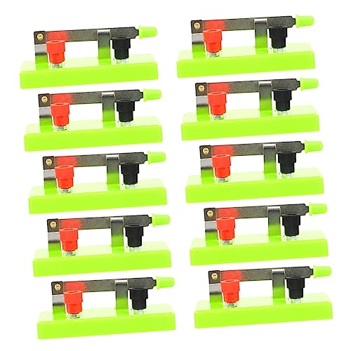 ERINGOGO 10Stücke Spst Schalter für Experimente Elektrische Laborausrüstung für Hochwertige Einzelwurfschalter für Dc Geräte Leicht und Tragbar für Schüleraktivitäten ERINGOGO 10Stücke Spst Schalter für Experimente Elektrische Laborausrüstung für Hochwertige Einzelwurfschalter für Dc Geräte Leicht und Tragbar für Schüleraktivitäten von ERINGOGO