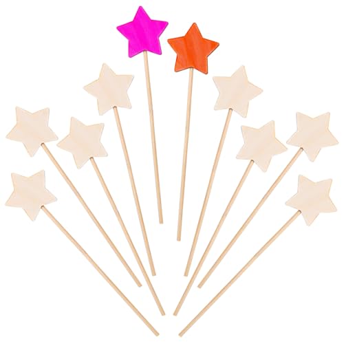 ERINGOGO 10Stücke Teiliges DIY Feenstab für Kreative Bastelaktivität Fantasie und Koordination für Themenpartys und Bühnenaufführungen Langlebig ERINGOGO 10Stücke Teiliges DIY Feenstab für Kreative Bastelaktivität Fantasie und Koordination für Themenpartys und Bühnenaufführungen Langlebig von ERINGOGO
