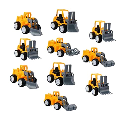 ERINGOGO 10Stücke Teiliges Mini Engineering LKW für Zurückzieh Autos aus Hochwertigem Fördert Interaktion und Motorik für Jungen ERINGOGO 10Stücke Teiliges Mini Engineering LKW für Zurückzieh Autos aus Hochwertigem Fördert Interaktion und Motorik für Jungen von ERINGOGO