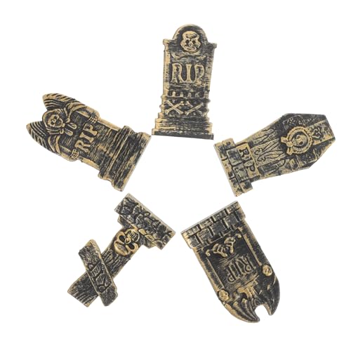 ERINGOGO 10pcs Grabstein Dekorationen Für Halloween Outdoor Verzierungen Grabsteine Requisiten Für Party ERINGOGO 10pcs Grabstein Dekorationen Für Halloween Outdoor Verzierungen Grabsteine Requisiten Für Party von ERINGOGO