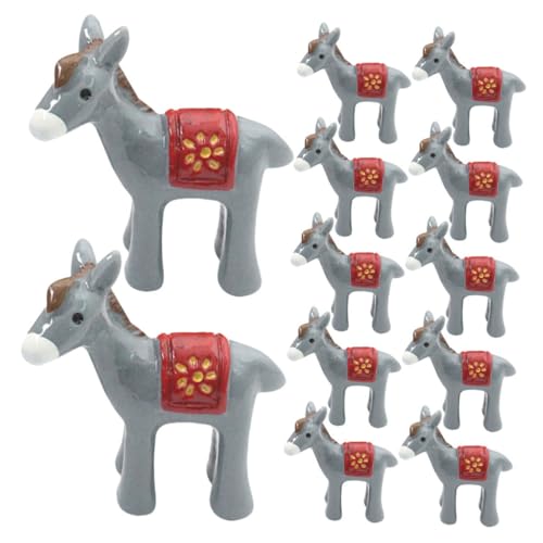 ERINGOGO 12 Kleine Esel Ornamente Warnung Kind Kleine Esel Figur Miniaturen Gartenform Geburtstags Esel Großpackung Weihnachts Bonsai Ornament Mikro Tiere Lustig Winzig ERINGOGO 12 Kleine Esel Ornamente Warnung Kind Kleine Esel Figur Miniaturen Gartenform Geburtstags Esel Großpackung Weihnachts Bonsai Ornament Mikro Tiere Lustig Winzig von ERINGOGO