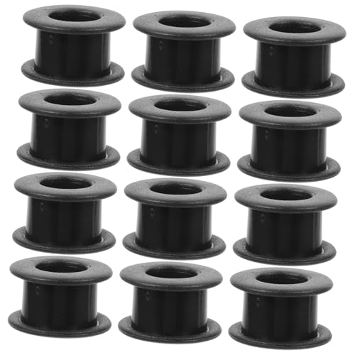 ERINGOGO 12 Paare Foosball Lager aus Hochwertigem PVC Gewindebuchsen für Tischfußballstangen Einfache Montage Langlebige und Kompatible Tischkicker achsenlager für Spieltische von ERINGOGO