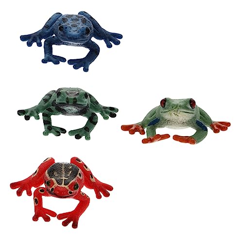 ERINGOGO 12 STK Frosch-Modell Tier Froschminiaturen Froschfigur Spielzeug Modellfiguren Gefälschter Frosch Mini-froschfiguren Lernspielzeug Künstlich Plastik Schmücken Kind von ERINGOGO