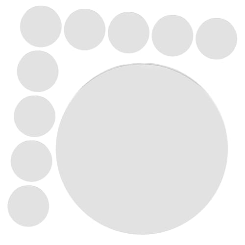 ERINGOGO 12 STK Konvexe Linse vergrößerungsglas Vergrößerungslinse Objektiv aufrüsten Doppelkonvexlinse Optische Linsen Gerätelinse klare optische Linse saubere Linse Acryl Transparent von ERINGOGO