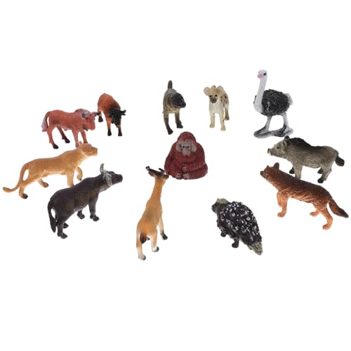 ERINGOGO 12 Stück Afrikanische Tierfiguren Teiliges Realistische Tiermodelle für Miniaturgärten Blumenpot oder Home Dekoration Robustes Kunststoffmaterial Leicht ERINGOGO 12 Stück Afrikanische Tierfiguren Teiliges Realistische Tiermodelle für Miniaturgärten Blumenpot oder Home Dekoration Robustes Kunststoffmaterial Leicht von ERINGOGO