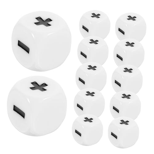 ERINGOGO 12 Stück Arithmetische Würfel klein Riese Wert Lernspiele Würfel Lernen Math Gamrs Partyspielwürfel Spiel Würfel Mathe-Spiel Acryl Weiß ERINGOGO 12 Stück Arithmetische Würfel klein Riese Wert Lernspiele Würfel Lernen Math Gamrs Partyspielwürfel Spiel Würfel Mathe-Spiel Acryl Weiß von ERINGOGO