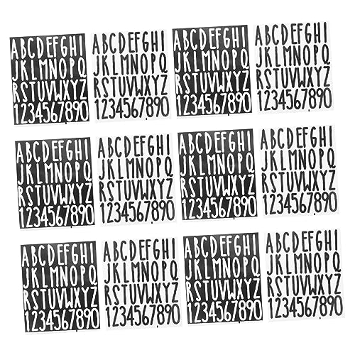 ERINGOGO 12 Stück Aufkleber Buchstaben Und Zahlen Aufkleben Selbstklebender Vinyl-Buchstaben Zahlen Kit Buchstaben Abziehen Und Aufkleben Selbstklebende Zahlen PVC Selbstklebend ERINGOGO 12 Stück Aufkleber Buchstaben Und Zahlen Aufkleben Selbstklebender Vinyl-Buchstaben Zahlen Kit Buchstaben Abziehen Und Aufkleben Selbstklebende Zahlen PVC Selbstklebend von ERINGOGO