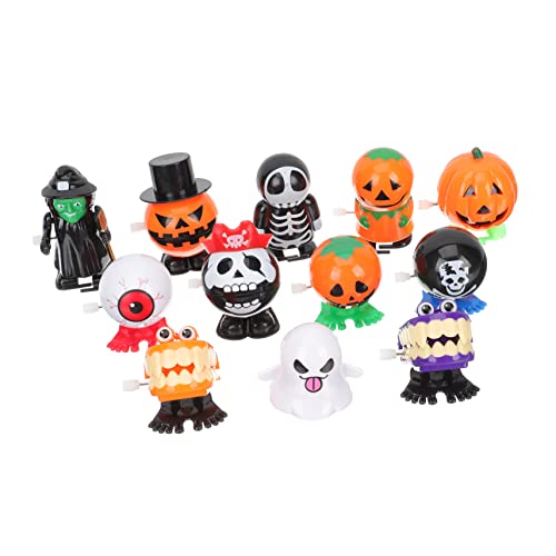 ERINGOGO 12 Stück Aufzieh Aufziehspielzeug mit Halloween-Thema Frühlingsspielzeug Halloween Costume Halloween Kleidung aufgeben Aufziehspielzeug für Plastik ERINGOGO 12 Stück Aufzieh Aufziehspielzeug mit Halloween-Thema Frühlingsspielzeug Halloween Costume Halloween Kleidung aufgeben Aufziehspielzeug für Plastik von ERINGOGO