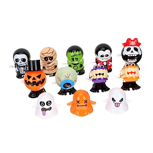 ERINGOGO 12-teiliges Aufziehspielzeug-Set Halloween-uhrwerk-Spielzeug Für Jungen Und Mädchen Sicher Und Bequem Keine Batterien Erforderlich Zum Geburtstag von ERINGOGO