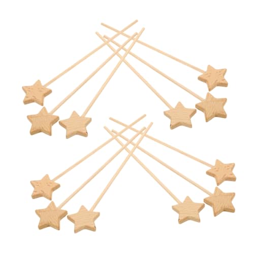 ERINGOGO 12 Stück Feen -Zauberstab Requisiten Zauberstäbe der Sternenprinzessin Machen Sie Ihren eigenen Feenstab geformt Leerzeichen mit Stützstäbe DIY -Zauberstäbe Partyzubehör Holz ERINGOGO 12 Stück Feen -Zauberstab Requisiten Zauberstäbe der Sternenprinzessin Machen Sie Ihren eigenen Feenstab geformt Leerzeichen mit Stützstäbe DIY -Zauberstäbe Partyzubehör Holz von ERINGOGO