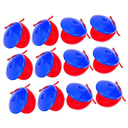 ERINGOGO 12 Stück Fingerkastagnetten klein Mini Kastagnetten für Rhythmus- Musikinstrumentenspielzeug für Kastagnetten Plastik ERINGOGO 12 Stück Fingerkastagnetten klein Mini Kastagnetten für Rhythmus- Musikinstrumentenspielzeug für Kastagnetten Plastik von ERINGOGO