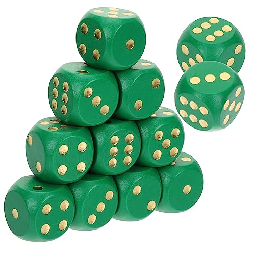 ERINGOGO 12 Stück Grüne Würfel Spiel Bunt Ästhetischer Würfel St Patricks Day Partyzubehör St Patricks Day Favors Accessoires Zum St. Patty's Day Green Holz ERINGOGO 12 Stück Grüne Würfel Spiel Bunt Ästhetischer Würfel St Patricks Day Partyzubehör St Patricks Day Favors Accessoires Zum St. Patty's Day Green Holz von ERINGOGO