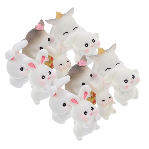 ERINGOGO 12 Stück Hasen Ornament Hasen Kleines Puppenhaus DIY Miniatur Hase Stofftier Realistische Hasen Skulptur Schöne Hasenfiguren Hasen Desktop Hase Tierplüschharz ERINGOGO 12 Stück Hasen Ornament Hasen Kleines Puppenhaus DIY Miniatur Hase Stofftier Realistische Hasen Skulptur Schöne Hasenfiguren Hasen Desktop Hase Tierplüschharz von ERINGOGO